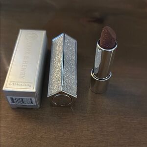 New Hank & Henry Satin Matte Lipstick - Rich Brown/Plum “Hazmé”